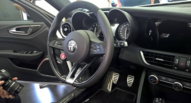  Our Best Look Yet At New Alfa Romeo Giulia’s Interior