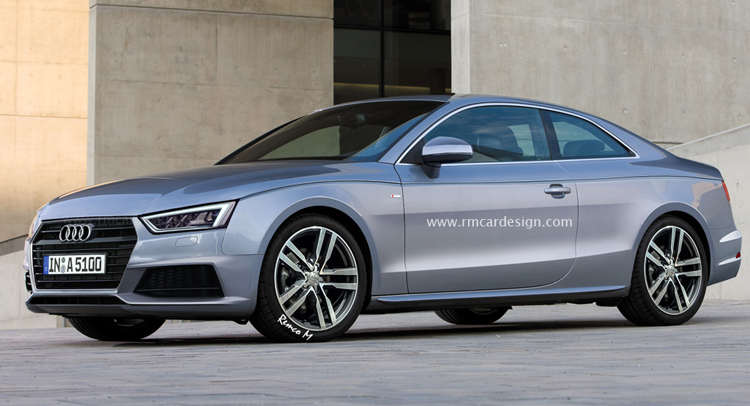  Digitally Rendered Next-Generation Audi A5 Looks So Predictable