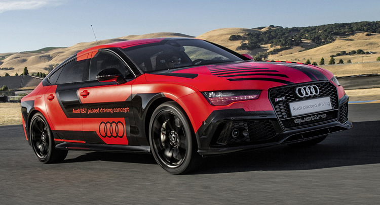  Improved Audi RS7 Piloted Driving Concept Is 400Kg Lighter