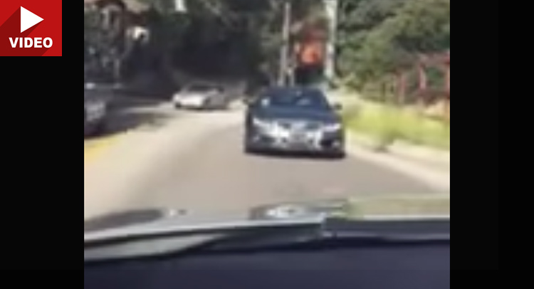  Watch Audi Drive Backwards Down LA’s Laurel Canyon Boulevard
