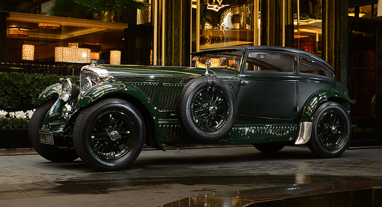  Bentley Promotes Its “Blue Train Special” Speed Six Special