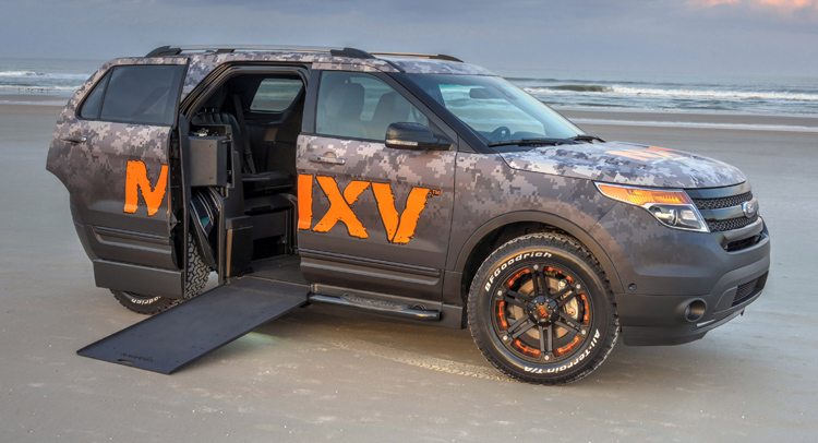  Check Out Ford Explorer-Based BraunAbility MXV Wheelchair-Accessible Vehicle