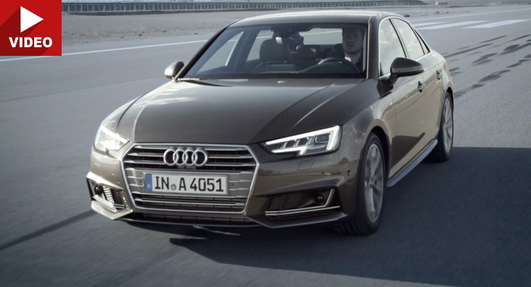  Audi Focuses On Music & Power Units In First All-New A4 Spots