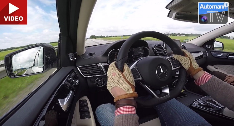  Watch 2016 Mercedes GLE 350d Go From 0 To 207 km/h (128 mph)