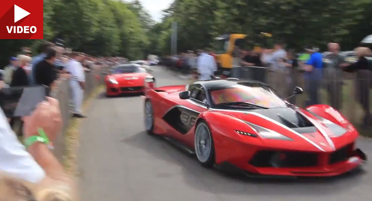  Watch This Ferrari Rev Battle Between The FXX-K, FXX And 599 XX