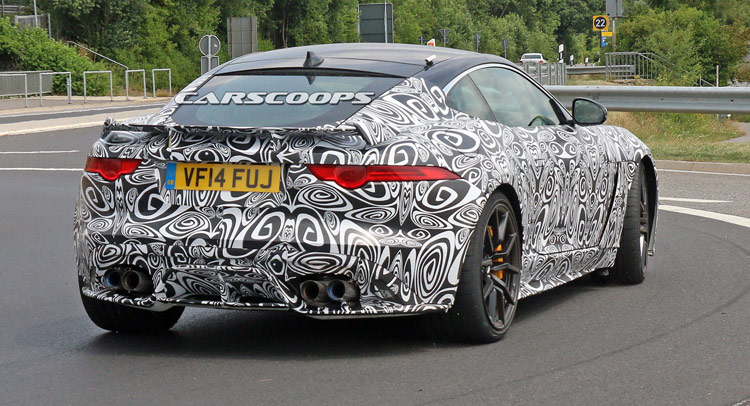  Jaguar Turns Up The Dial On F-Type Coupe With Mighty SVR
