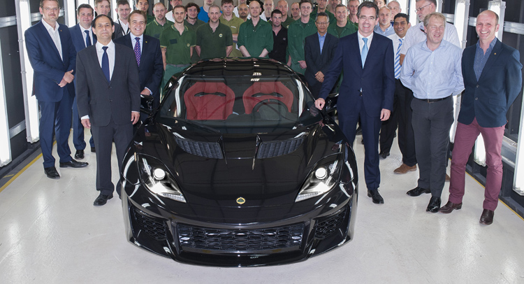  First Lotus Evora 400 Built, Deliveries Begin In August
