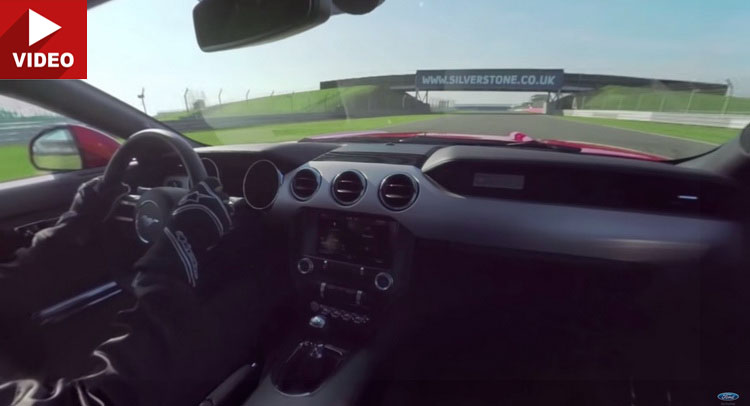  Ford Takes Us For A 360-Degree Spin Around Silverstone With The Mustang V8