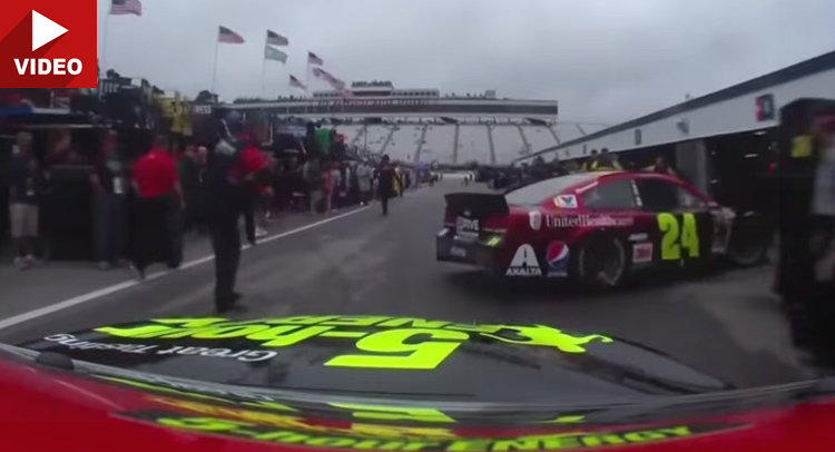  Everyone Can Relate To This NASCAR Garage Crash