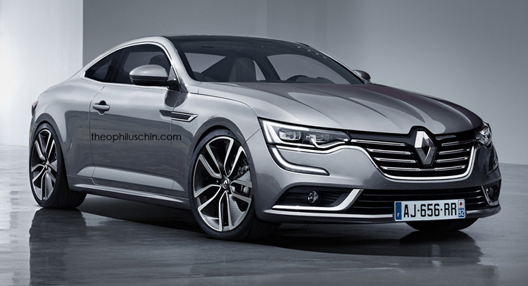  Renault Talisman Given A Coupe Body Style In Digital-Land