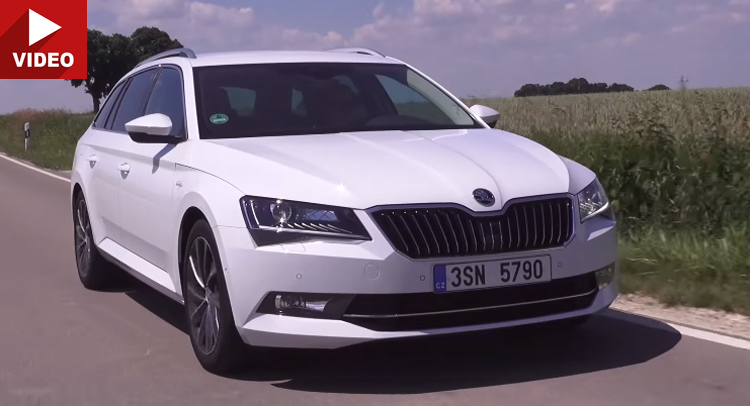  Skoda Superb Estate Is All About Space And Comfort