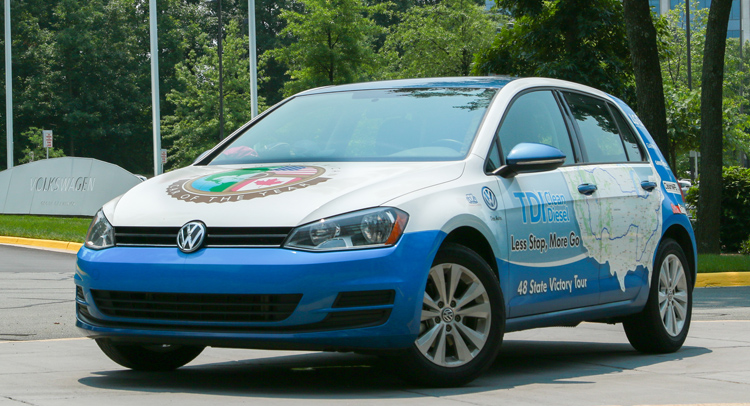  2015 VW Golf TDI Averages 81.17 MPG At Road Trip Across 48 States