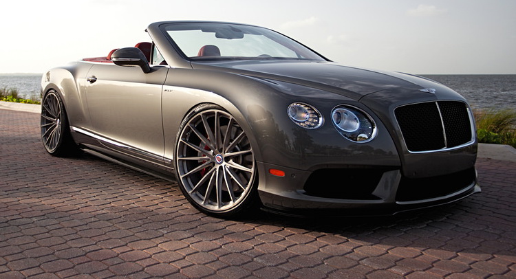 Bentley Continental GTC V8 S Looks Fundamentally Stylish On Custom Wheels