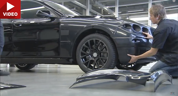  Watch The Process Of Camouflaging A Pre-Production BMW 5 GT