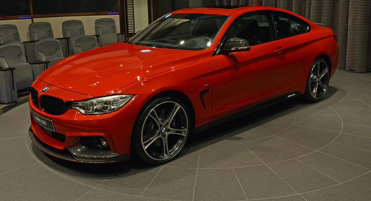  Red BMW 435i Coupe M-Sport Drops By Abu Dhabi Dealership