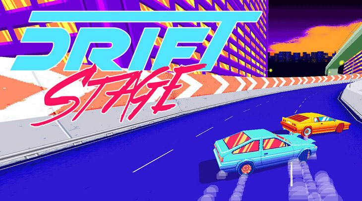  Drift Stage Is A Retro-Looking Arcade Game With A Sideways Predisposition