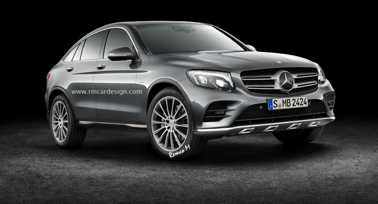  Latest Mercedes-Benz GLC Coupe Rendering Seems To Be Most Realistic