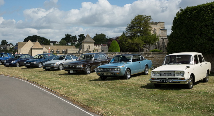  Toyota Celebrates 50th Ann. In The UK With Cool Heritage Fleet