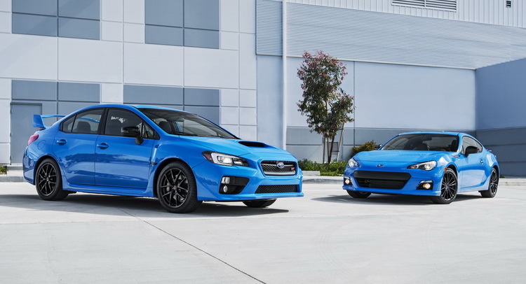  Subaru Drops New Smurf-Blue Limited BRZ And WRX STI Editions In The US