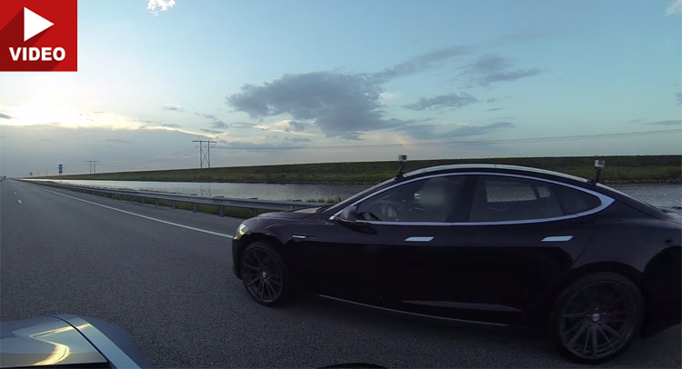  BMW i8 Looks Almost Static In Drag Race Against Tesla Model S P85D