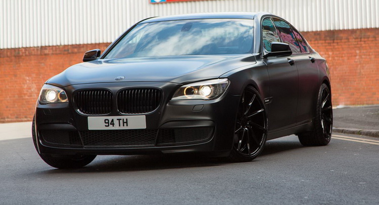  Matte-Black BMW 7-Series Bimmer Knows How To Attract Attention