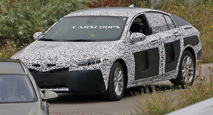  New 2017 Opel & Vauxhall Insignia And Possibly, 2018 Buick Regal, Spied