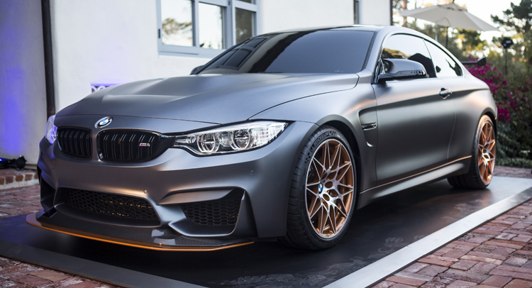  BMW Concept M4 GTS Brings Its Water Injection System And OLED Tailllights To Pebble Beach
