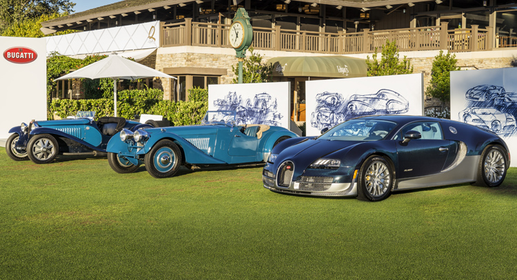  Bugatti Brings Legendary Classics And Veyron 16.4 Super Sport To Pebble Beach
