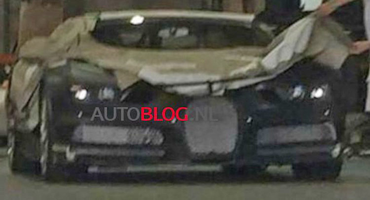  Our First Ever Look At The Bugatti Veyron Replacement’s Face