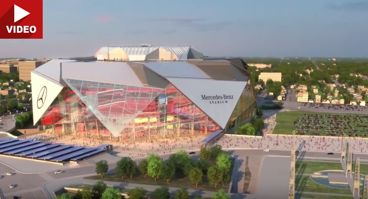  All-New Mercedes-Benz Stadium Unveiled In Atlanta, Will Host Falcons & United FC