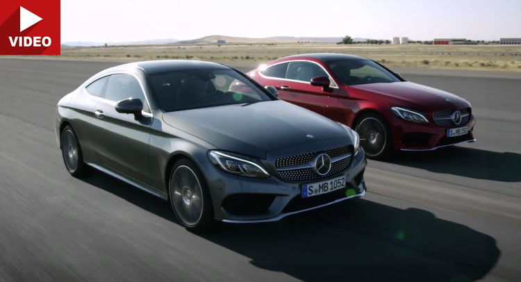  Mercedes Releases Official C-Class Coupe ‘Trailer’