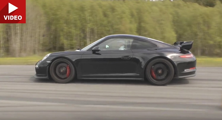  Vanishing Point: This Porsche 911 GT3 Dares Challenge the Mighty Tesla Model S P85D