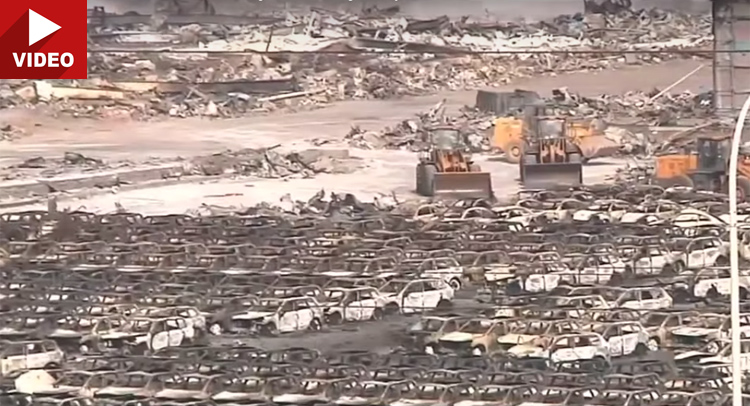  At Least 8,000 Vehicles Destroyed By Apocalyptic Explosions At China’s Tianjin Port