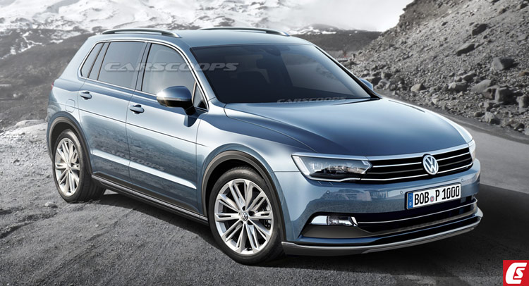  Future Cars: VW Sends All-New 2016 Tiguan SUV To The Gym