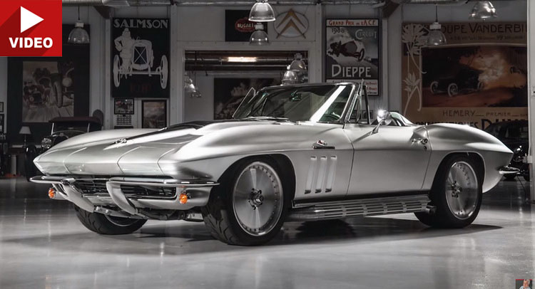  Jay Leno Drives Joe Rogan’s Beautiful Restomodded 1965 Corvette
