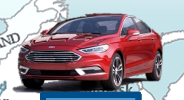  Is This The Facelifted 2017 Ford Fusion?