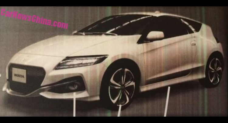  Is This The Facelifted Honda CR-Z Hybrid?