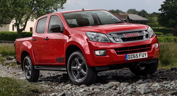  Isuzu Launches UK-Exclusive D-Max Fury Special Edition