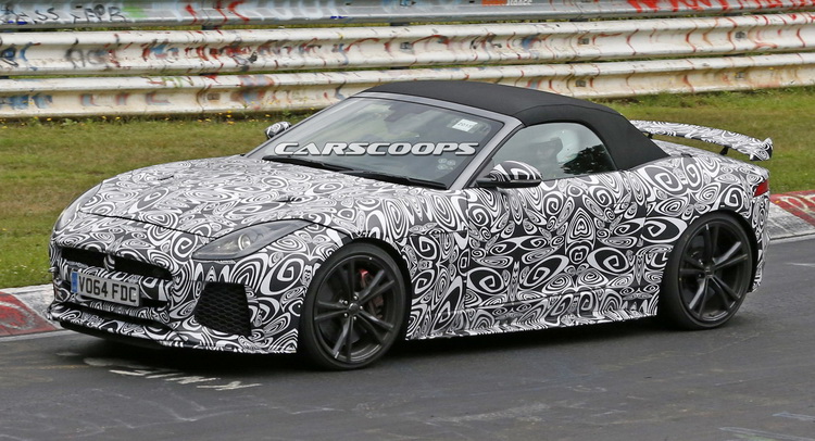  Jaguar’s 600HP F-Type SVR Will Come In Convertible Form, Too
