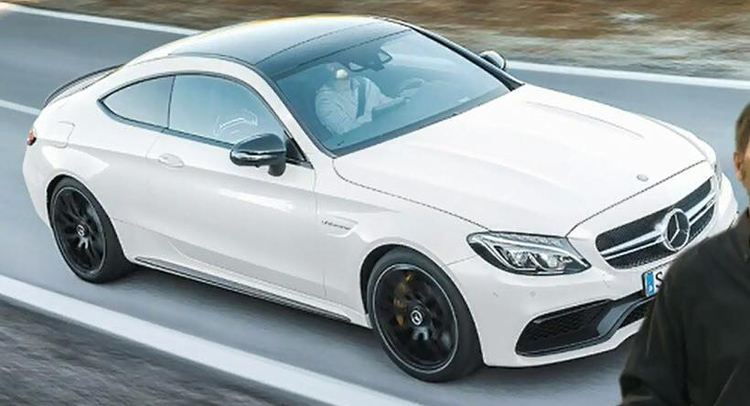  2017 Mercedes-AMG C63 Coupe Leaks Out Early