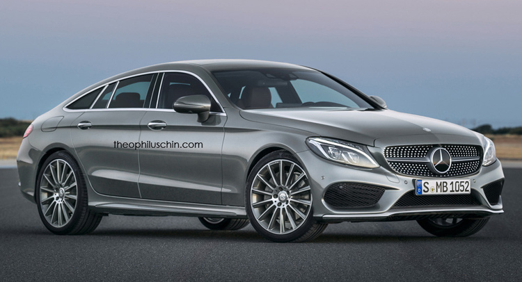  Will Mercedes’ C-Class Four-Door Coupe Look Like This?