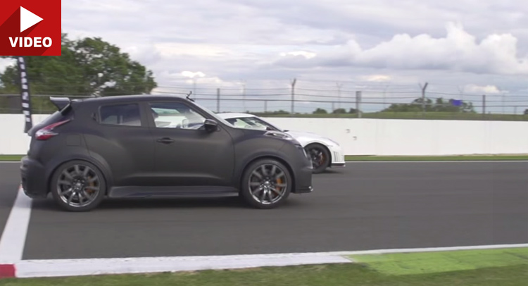  592HP Nissan Juke-R 2.0 Challenges Its “Mentor” On The Drag Strip