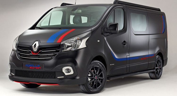  Renault Trafic Gets Sporty “Formula Edition” In The Netherlands
