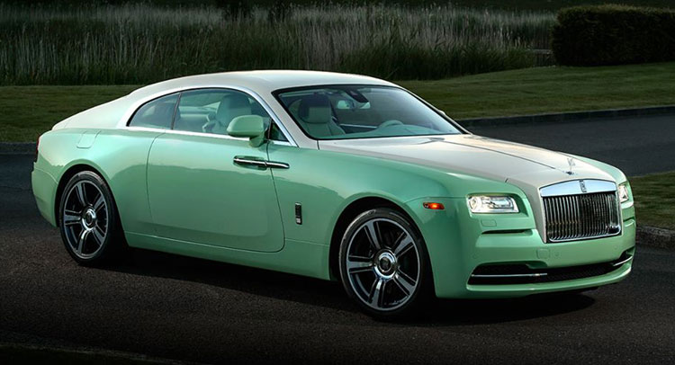  Bespoke Jade Pearl Rolls-Royce Wraith Is Impossible To Ignore