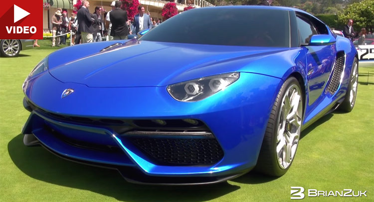  Check Out Lamborghini’s Asterion Gleaming In The Pebble Beach Sunlight