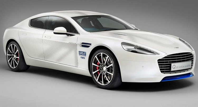  Aston Martin Reportedly Pondering Making 800 HP Rapide-Based EV
