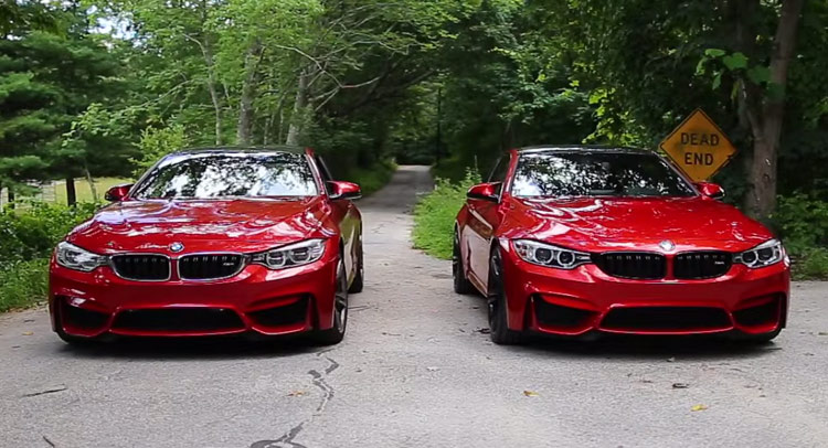  Comparison Of BMW M4 With And Withouth DCT Transmission
