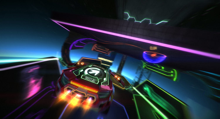  Distance Is An Arcade Mix Of Styles With Tron-Like Visuals