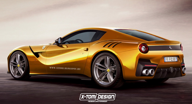  Digitally Rendered Ferrari F12 GTO Exudes Power