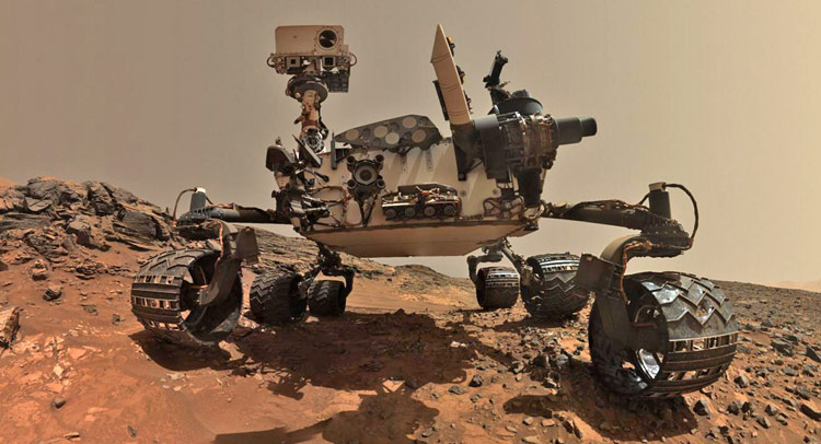  Curiosity Rover Takes “Selfie” On Mars!